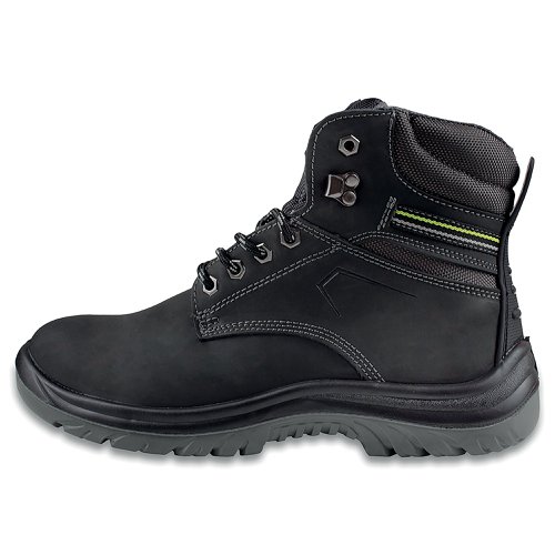 Beeswift Dual Density PU Steel Toe Cap Ankle Boots 1Pr Black 10.5 CF56BL10.5