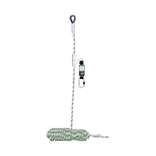 Kratos Fall Arrester on Kernmantle Rope 10m White/Green HSFA2010210 | Kratos Safety