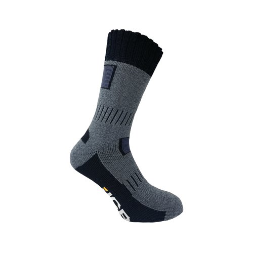 Beeswift Rigger Boot Socks 1 Pair Grey UK 6-8.5 JCBX000051