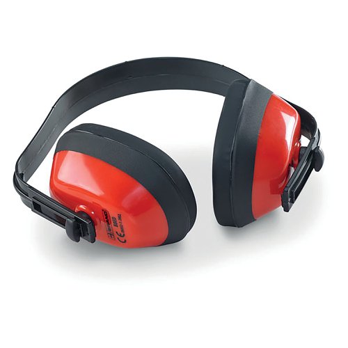 Beeswift B-Brand Economy Ear Defenders Red BBEDHC