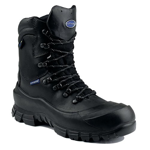 Beeswift Exploration Lace Up Water Resistant High Safety Boots 1Pr Black 6 LAV161106