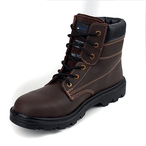 Beeswift Sherpa Dual Density 6 Inch S3 Lace Up Water Resistant Boots 1 Pair Brown 10.5