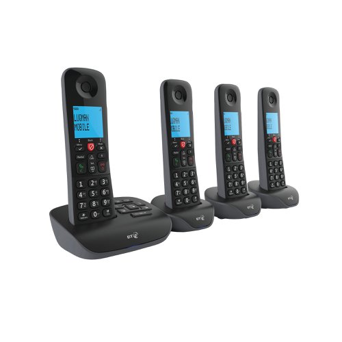 BT Essential DECT TAM Phone Quad 90660