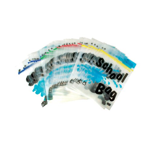 BDS Maxigrip School Bag A4 Clear (Pack of 40) HEMSBA4 Bags BU64085