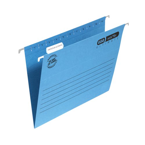 Elba Suspension File Manilla Foolscap Blue (25 Pack) 100331168 | Hamelin