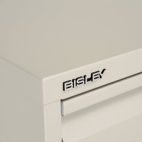 Bisley 5 Drawer Filing Cabinet 470x622x1511mm Goose Grey BS5EGY