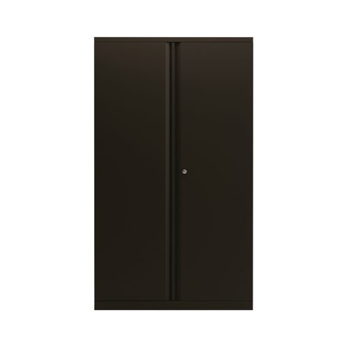 Bisley 2 Door Cupboard Empty 914x470x1570mm Black KF78714