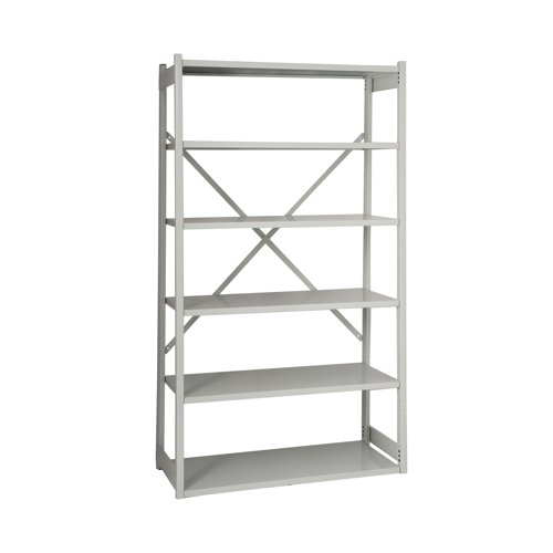 Bisley Shelving Starter Kit 1000x300x1840mm Grey BY838030