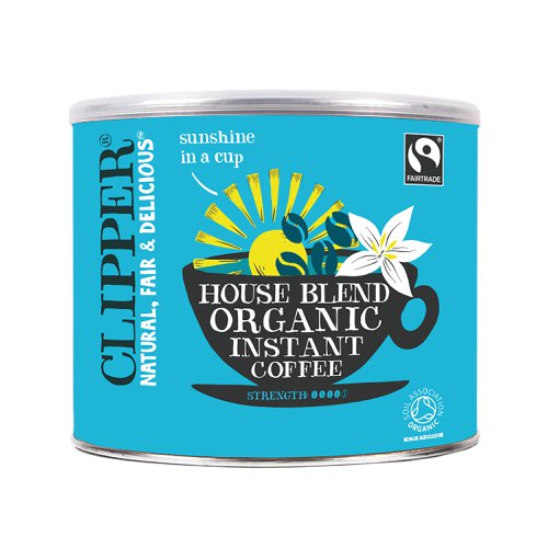 Clipper Organic Medium Roast Instant Coffee 500g A06762