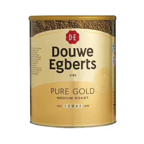 Douwe Egberts Pure Gold Continental Instant Coffee 750g 4041022