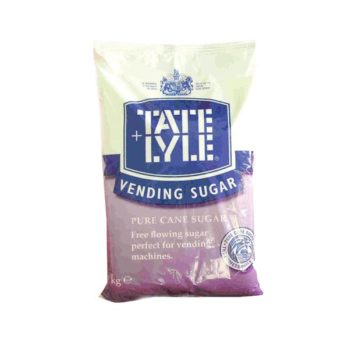 For great quality sugar, you can't go wrong with Tate & Lyle. Manufactured for use in semi or fully automatic dispensing machines, this fine white vending sugar is supplied in loose fill 2kg bags for ease of use.