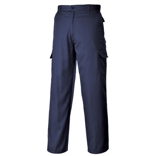 Portwest Combat Trousers 28 Navy Tall