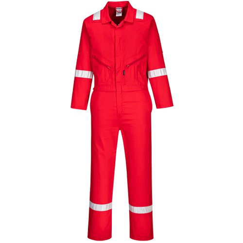 Portwest Iona Cotton Coverall L Red