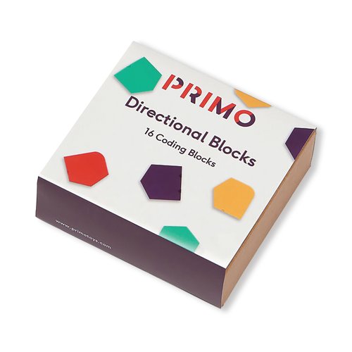 Cubetto Directional Blocks x16 Coding Blocks PRIMO005A