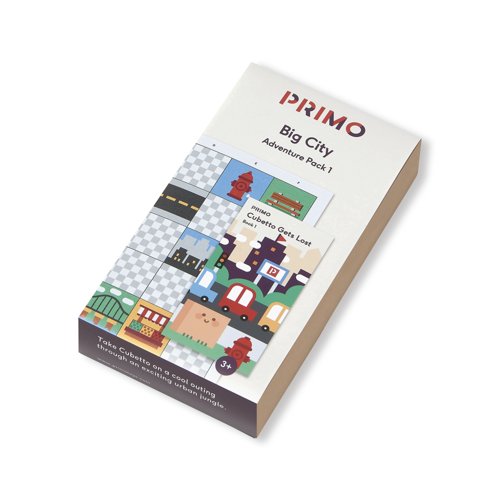 Cubetto Big City Adventure Map with Story Book PRIMO010A