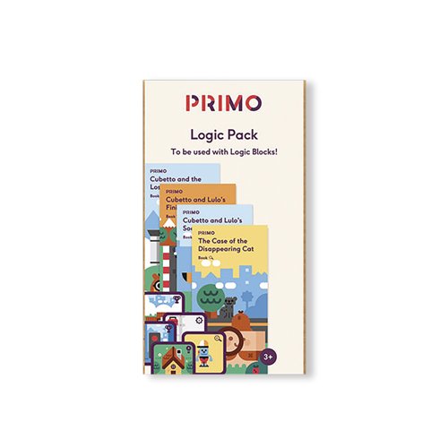 Cubetto Logic Pack Activity Story Books and Flash Cards PRIMO021A