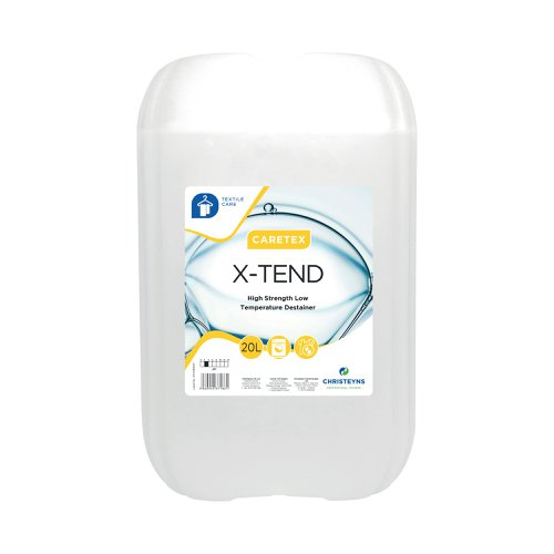 Clover Caretex X-Tend High Strength Low Temperature Destainer 20L 476