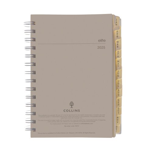 Collins Elite Compact Day Per Page Refill 2025 1140R-99.25