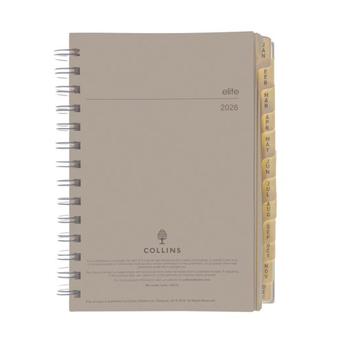 Collins Elite Compact Day Per Page Refill 2026 1140R-99.26