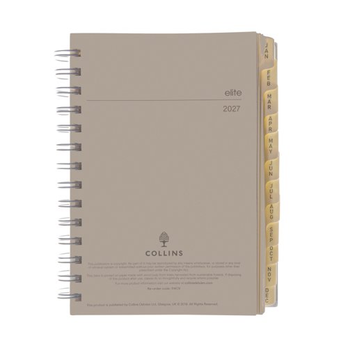 Collins Elite Compact Day Per Page Refill 2027 1140R-99.27