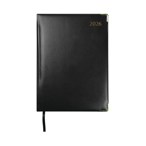 Collins Manager Diary Week To View Appointment Black 2026 1210V26
