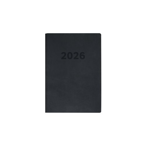 Collins Edge Diary Week To View A5 Charcoal 2026 ED153.U96-26