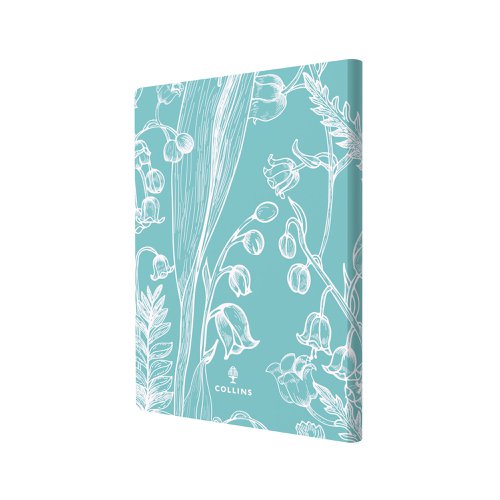 Collins Tara A5 Diary Day Per Page 2025 Teal TA151.53-25