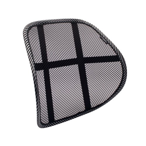 Contour Ergonomics Mesh Fabric Back Support Black CE01828 | Contour Ergonomics