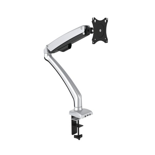 Contour Ergonomics Single Monitor Arm Black/Silver CE04631