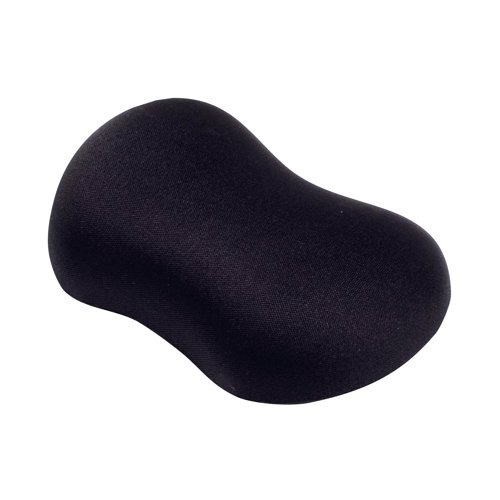 CE77696 | This Contour Ergonomics wrist support is designed to re-distribute pressure points, relieve stress and promote improved comfort at your desk. The wrist support features a super cushioned memory foam padding for outstanding support, and an anti-slip backing to help keep it in place. This pack contains 1 black wrist support.