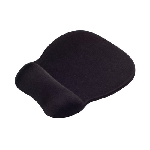 Contour Ergonomics Memory Foam Mouse Mat Wristrest Black CE77698