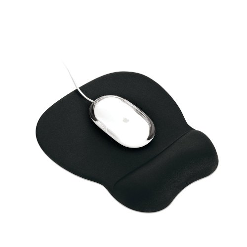 Contour Ergonomics Memory Foam Mouse Mat Wristrest Black CE77698 | Contour Ergonomics