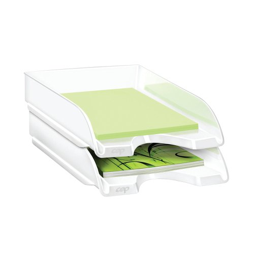 CEP Pro Gloss Letter Tray White 200GWHITE Letter Trays CEP00002