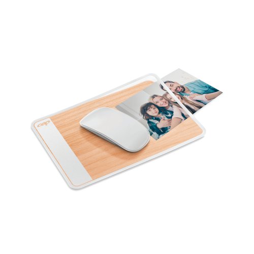 CEP Silva Mousepad with Transparent Window Beech 1008101021 | CEP Office Solutions