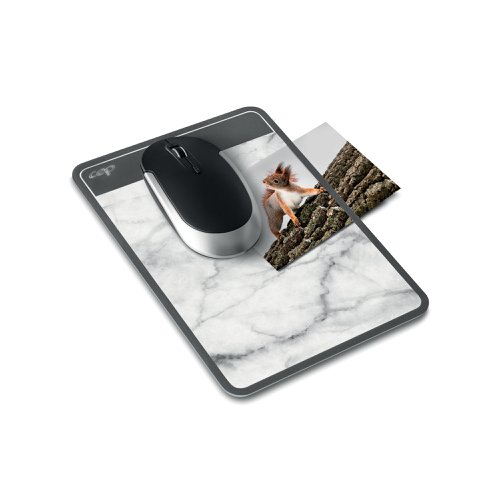 CEP Mineral Marble Mouse Pad Grey 1008101611 | CEP Office Solutions