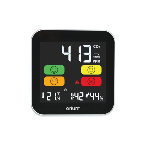 Orium by CEP CO2 Meter LCD Screen Black 2113250011