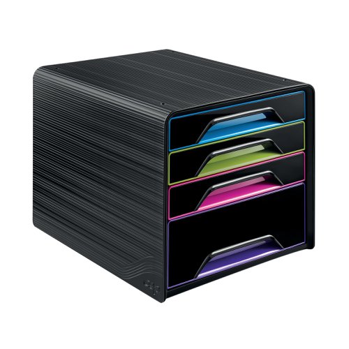 CEP Smoove 4 Drawer Module Black/Multicolour 7-113 GM