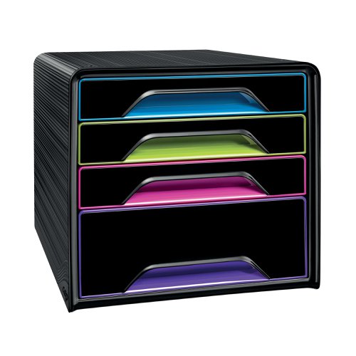 CEP Smoove 4 Drawer Module Black/Multicolour 7-113 GM