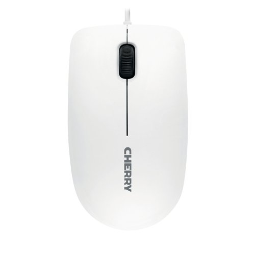 Cherry MC 1000 USB Wired Mouse 3 Button 1200dpi Pale Grey JM-0800-0