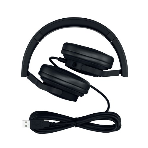 Cherry HC 2.2 USB Wired Gaming Headset 7.1 Surround Sound Detachable Microphone Black JA-2200-2