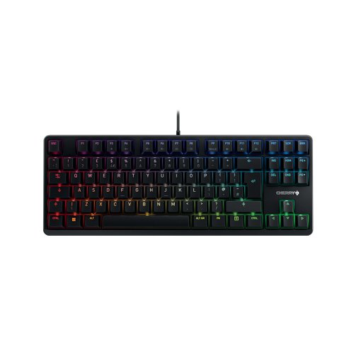 Cherry G80-3000N RGB TKL Mechanical Wired Keyboard without Numeric Keypad Black G80-3833LWBGB-2