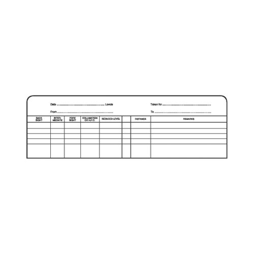 Exacompta Chartwell Weather Resistant Level Book 192x120mm 2426