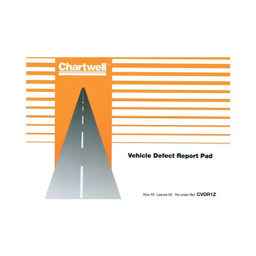 Exacompta Chartwell Vehicle Defect Report Pad CVDR1