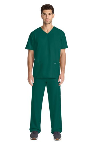 Cherokee Originals Ultra Unisex V-Neck Scrub Top - Professional Medical Workwear with Advanced Fabri