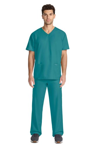 Cherokee Originals Ultra Unisex V-Neck Scrub Top - Professional Medical Workwear with Advanced Fabri