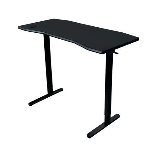 Nitro Concepts D16M Height Adjustable Gaming Desk 1600x800x725-825mm Carbon Black GC-052-NR