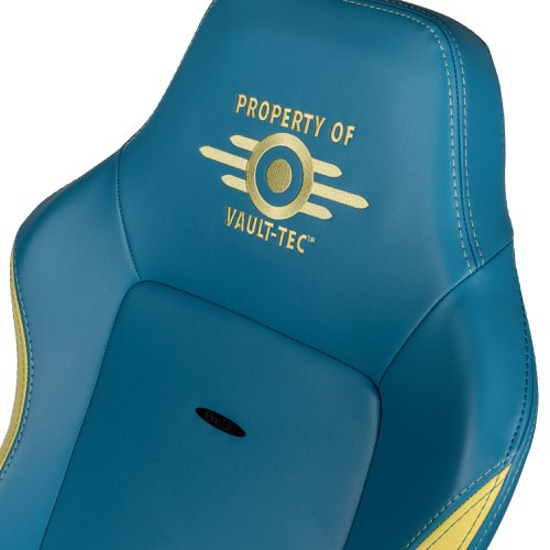 noblechairs HERO Gaming Chair Fallout Vault-Tec Edition Blue/Yellow GC-02D-NC