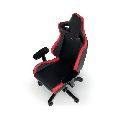 noblechairs EPIC Compact Gaming Chair Black/Carbon/Red GC-031-NC