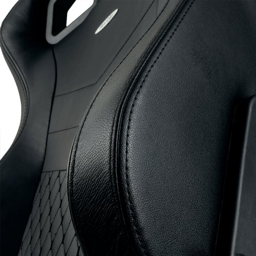 noblechairs EPIC Gaming Chair Real Leather Black GC-005-NC