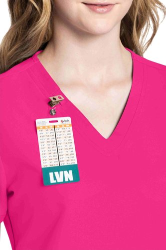 Cherokee Originals Ultra Female V-neck Scrub Top: Professional Comfort for Healthcare Professionals